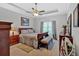 Comfortable bedroom with tray ceilings, and soft natural light at 17 Denny Springs Dr, Dallas, GA 30157