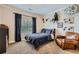 Bedroom with a comfortable bed, Star Wars decor, an armchair, and a window at 2998 Octavia Cir, Marietta, GA 30062