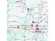 This map shows the property's proximity to Atlanta, Truist Park, Six Flags, and many other popular locations at 3687 Venus Nw Pl, Atlanta, GA 30331