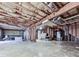 Spacious unfinished basement with insulated walls and exposed ceiling; ready for customization at 5228 Boone Ct, Villa Rica, GA 30180