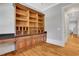 Spacious office with custom built-in shelving and cabinetry, offering ample storage at 3871 Trickum Road Ne, Marietta, GA 30066