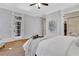 Bright main bedroom with a walk-out porch, and large windows at 3871 Trickum Road Ne, Marietta, GA 30066