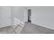 Bright bedroom with neutral paint and plush carpet at 201 Chert Way, Atlanta, GA 30349