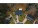 Bird's eye view of the house, with a deck in the back at 3981 Rocmar Dr, Snellville, GA 30039