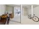 Basement showing neutral carpet, closet and door leading to the rest of the home at 440 Belada Blvd, Sandy Springs, GA 30342