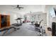 Basement gym includes a treadmill, elliptical machine, and various fitness equipment at 440 Belada Blvd, Sandy Springs, GA 30342