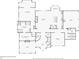 An overhead view of the home's first floor at 440 Belada Blvd, Sandy Springs, GA 30342