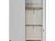 The closet has wire shelving for efficient storage at 6165 Picketts Nw Rdg, Acworth, GA 30101