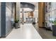 Elegant building lobby with modern lighting, stylish accents, and comfortable seating, setting a sophisticated tone at 943 Peachtree Ne St # 2009, Atlanta, GA 30309