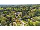 Beautiful aerial view of a charming neighborhood with mature trees and well-maintained homes at 409 Shannon Way, Lawrenceville, GA 30044