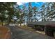 Picturesque view of Dockside Marina with boat slips and scenic lake backdrop at 5336 Monticello Dr, Villa Rica, GA 30180