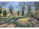 Large, green backyard with trees and plenty of open space at 1126 Indale Sw Pl, Atlanta, GA 30310