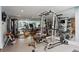 Spacious home gym equipped with a variety of weight machines and mirrored walls at 2525 Peachtree Ne Rd # 32, Atlanta, GA 30305