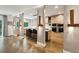 Open-concept floor plan showcases modern kitchen design with natural light and spacious layout at 2525 Peachtree Ne Rd # 32, Atlanta, GA 30305