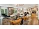Spacious living area showcasing an open layout, designer furnishings, and hardwood floors at 2525 Peachtree Ne Rd # 32, Atlanta, GA 30305