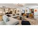 Open-concept living room showcasing modern decor, stylish furnishings, and an inviting atmosphere at 2525 Peachtree Ne Rd # 32, Atlanta, GA 30305