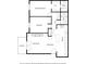 Detailed floor plan showcasing the layout of a two-bedroom apartment at 3533 Essex Ave # 77, Atlanta, GA 30339