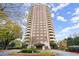 A high-rise building with brick and multiple balconies provides residents an appealing exterior at 1501 Clairmont Rd # 1024, Decatur, GA 30033