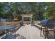Outdoor deck featuring grills and seating area, perfect for outdoor cooking and enjoying al fresco meals at 1501 Clairmont Rd # 1024, Decatur, GA 30033