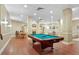 Recreation room featuring a billiard table, seating area, and kitchenette, ideal for socializing and entertaining guests at 1501 Clairmont Rd # 1024, Decatur, GA 30033