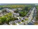 Stunning aerial view of a neighborhood with tree-lined streets and beautiful homes at 3540 Lindsy Brook, Douglasville, GA 30135