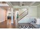 Spacious living area showcasing a staircase and open floor plan at 3540 Lindsy Brook, Douglasville, GA 30135
