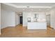 Modern kitchen featuring stainless steel appliances, bright white cabinets, and a center island at 2425 Peachtree Ne Rd # 903, Atlanta, GA 30305