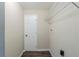 This closet has wood-look floors and white wire shelving at 1662 Flintwood Se Dr, Atlanta, GA 30316