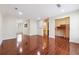 Large bonus room featuring shiny wood floors, neutral paint, recessed lighting, and closet space at 33 Hardpan Aly, Marietta, GA 30066