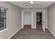 Bedroom with a ceiling fan, closet, and a window at 4332 N Hickory Ln, Douglasville, GA 30134