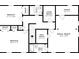 Upstairs floor plan featuring a Primary bedroom, two additional bedrooms, and two bathrooms layout at 4332 N Hickory Ln, Douglasville, GA 30134