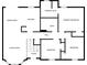 Floor plan showing living room, dining area, kitchen, bedrooms, and bathrooms layout at 6138 Raleigh Oaks Ct, Lithonia, GA 30058