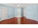 Bedroom with two closets and an ensuite bathroom at 2143 Great Shoals Cir, Lawrenceville, GA 30045