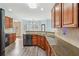 Spacious kitchen with stainless steel appliances, granite countertops, and ample counter space at 2143 Great Shoals Cir, Lawrenceville, GA 30045