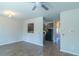 Open floor plan showing the living room next to the kitchen at 3293 Pennington Dr, Stonecrest, GA 30038