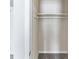 A simple closet with a single shelf and rod at 2592 Miriam Ln, Decatur, GA 30032