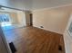 Spacious living room featuring hardwood floors, ample natural light, and a comfortable layout at 3623 Stanford Cir, Decatur, GA 30034