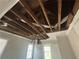 Bedroom needing repair, ceiling damage, fan, two windows at 939 Hope Sw Dr, Atlanta, GA 30310