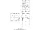 Full house floor plan, including garage, living spaces, and bedrooms at 2236 Chestnut Hill Cir, Decatur, GA 30032