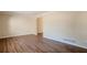 Spacious living room with modern flooring and neutral paint provides a bright and open feel at 2236 Chestnut Hill Cir, Decatur, GA 30032