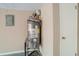 Water heater is shown inside utility area at 2236 Chestnut Hill Cir, Decatur, GA 30032