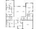 A floorplan showing room dimensions, layout, and relationships between spaces at 9089 Hanover St, Lithia Springs, GA 30122