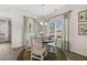 A breakfast nook bathed in natural light, featuring a round table and stylish decor at 2720 Ravencliff Dr, Austell, GA 30168