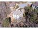 Aerial view of house showing landscaping and natural surroundings at 15 York Trce, Cartersville, GA 30121