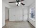 Bedroom with carpet, ceiling fan and window bringing in natural light at 324 Cheri Pl, Jonesboro, GA 30238