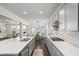 Spacious kitchen with white countertops and cabinets, and stainless appliances at 500 Anfield Dr, Woodstock, GA 30188