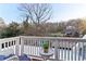 Enjoy the view from this spacious balcony; ideal for relaxing and entertaining at 5065 Sunrise Ln, Cumming, GA 30041