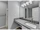 Contemporary bathroom with modern fixtures, vanity, and ample lighting at 3154 Panthers Trce, Decatur, GA 30034