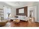 Bright living room with hardwood floors, modern decor, and large windows offering plenty of natural light at 761 Bellemeade Nw Ave, Atlanta, GA 30318