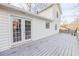 Spacious back deck providing a great outdoor space at 3661 Silver Leaf Sw Ln, Marietta, GA 30008